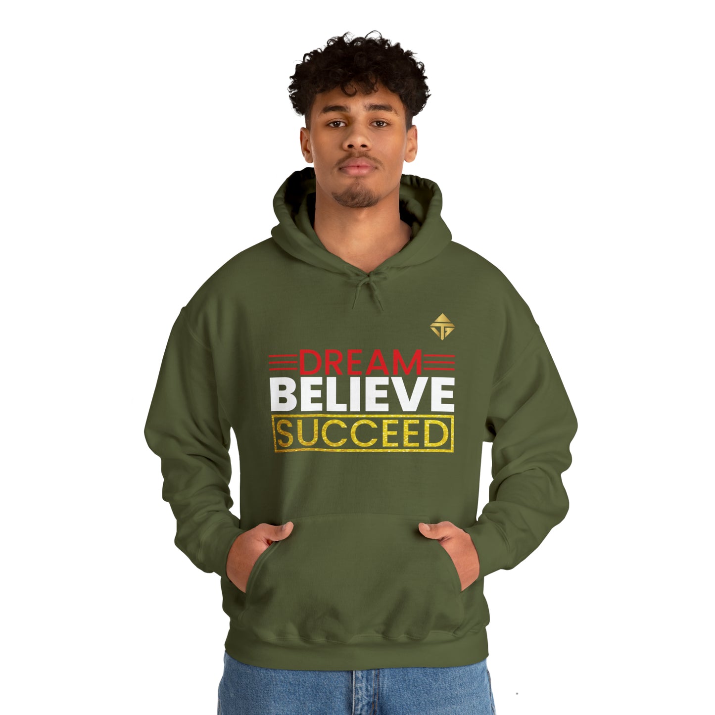 Dream Believe Succeed Unisex Hoodie