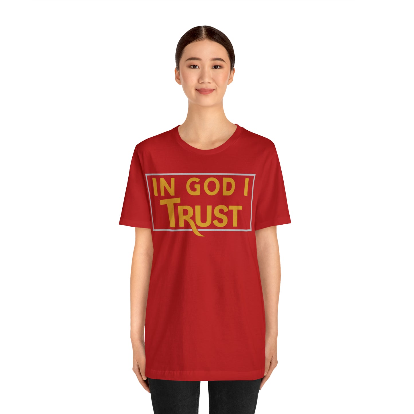 Trust in GOD Unisex Short Sleeve Tee