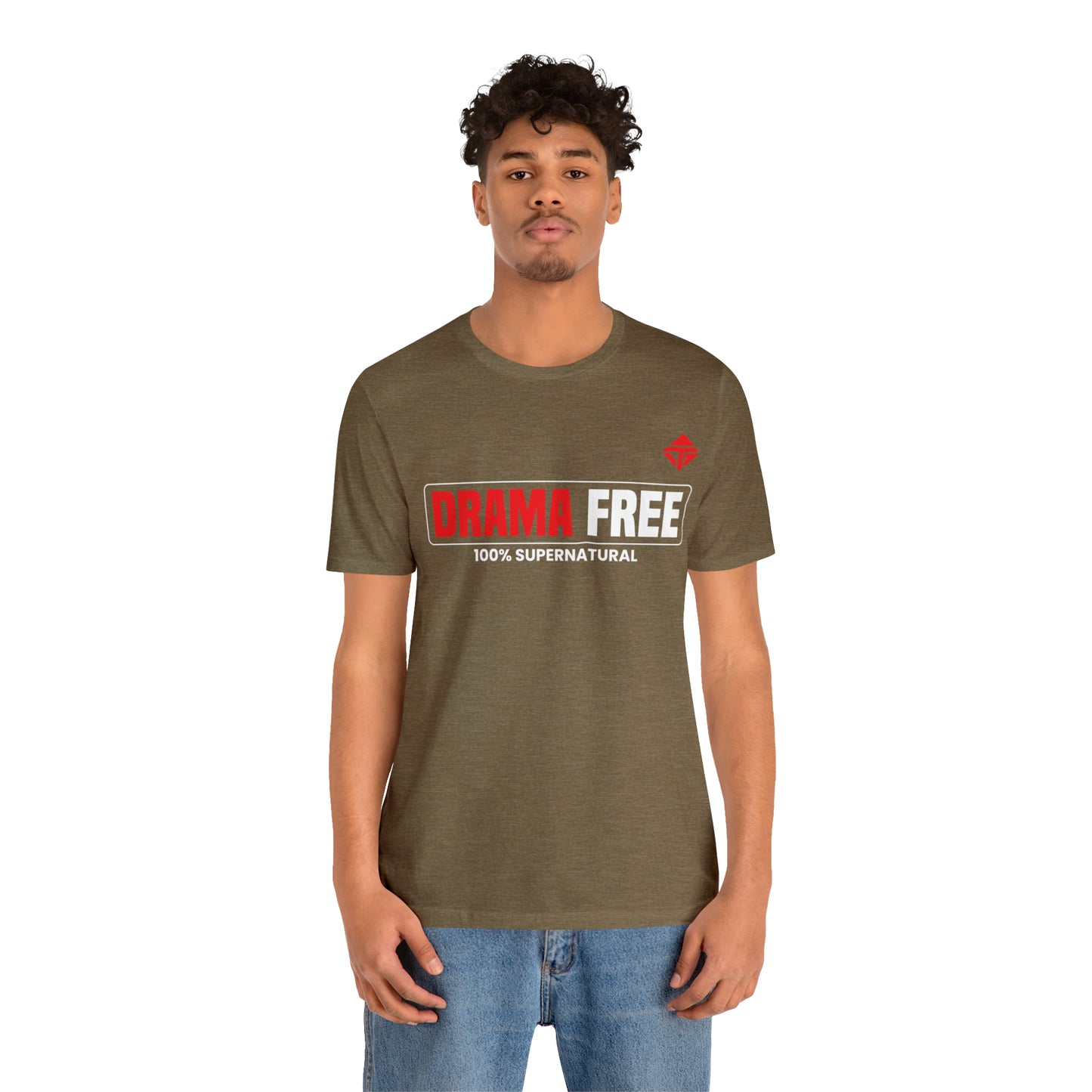 Drama Free Unisex Short Sleeve Tee