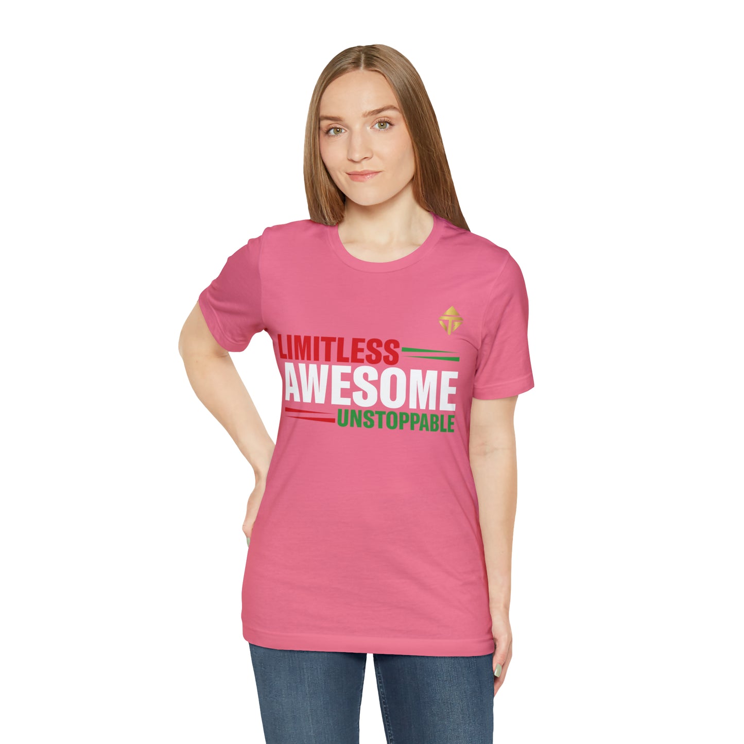 Limitless Awesome Unstoppable Short Sleeve Tee