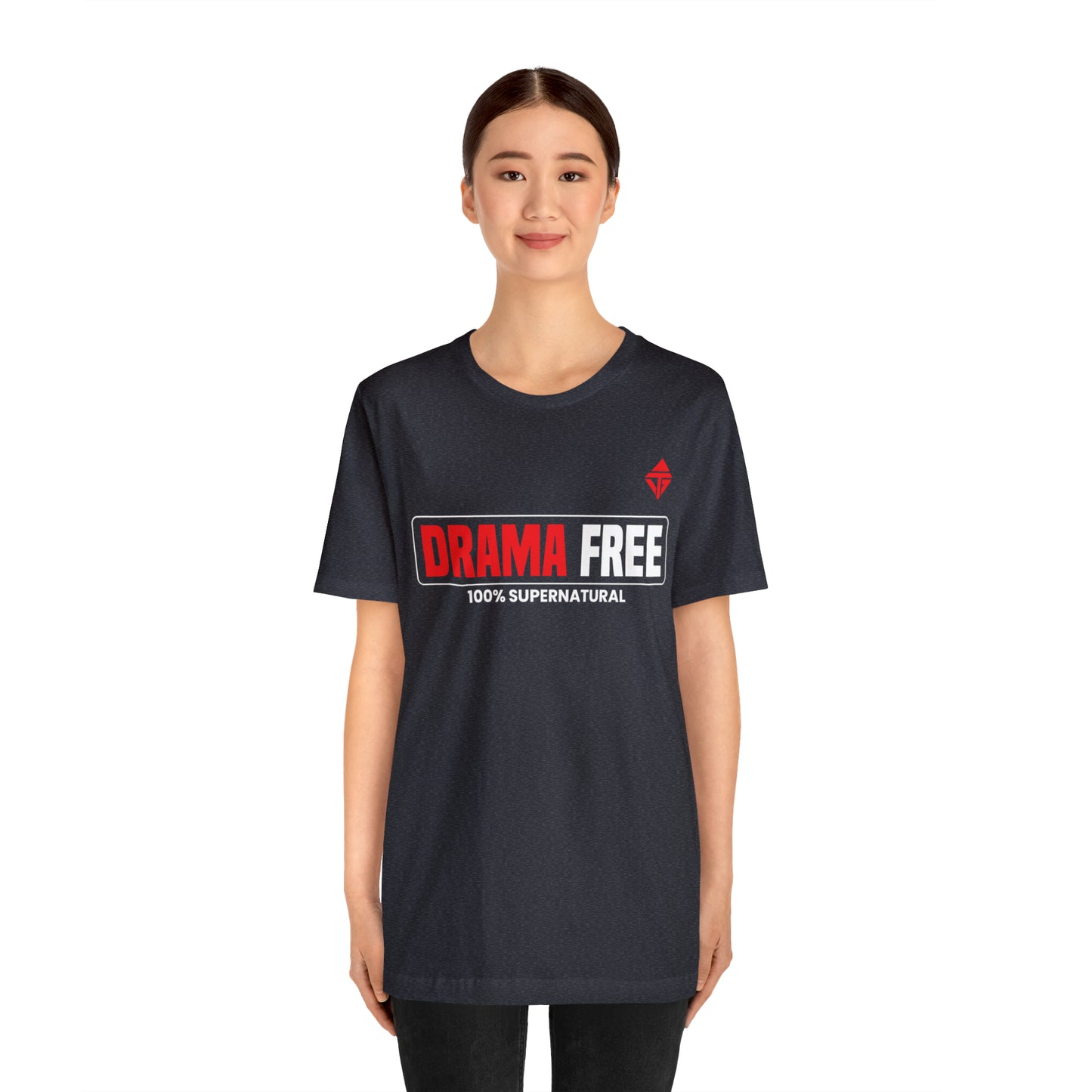 Drama Free Unisex Short Sleeve Tee