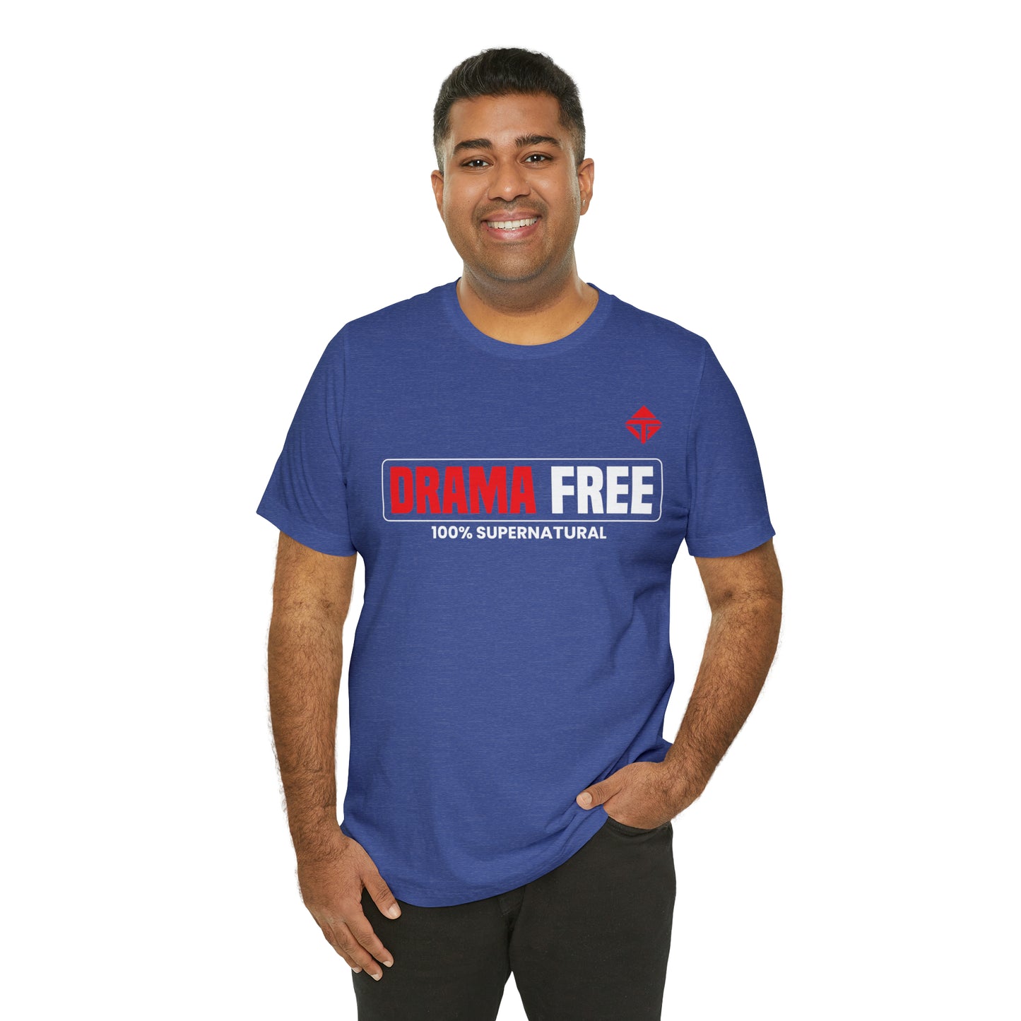 Drama Free Unisex Short Sleeve Tee