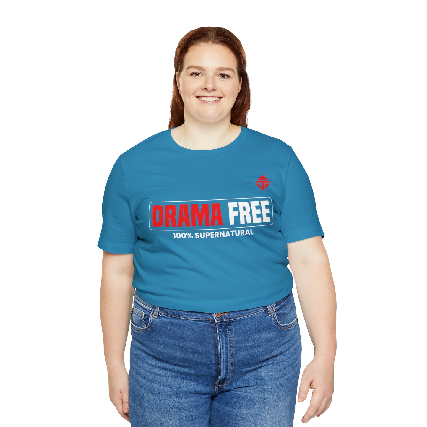 Drama Free Unisex Short Sleeve Tee