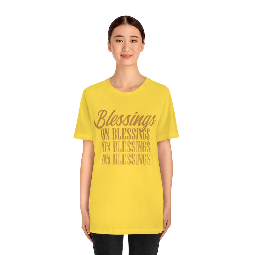 Blessings Unisex Short Sleeve Tee