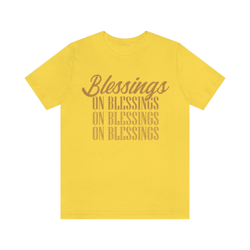 Blessings Unisex Short Sleeve Tee