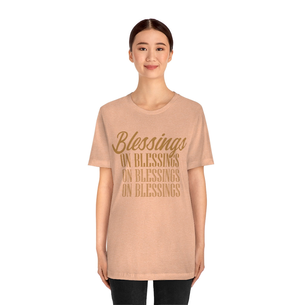 Blessings Unisex Short Sleeve Tee