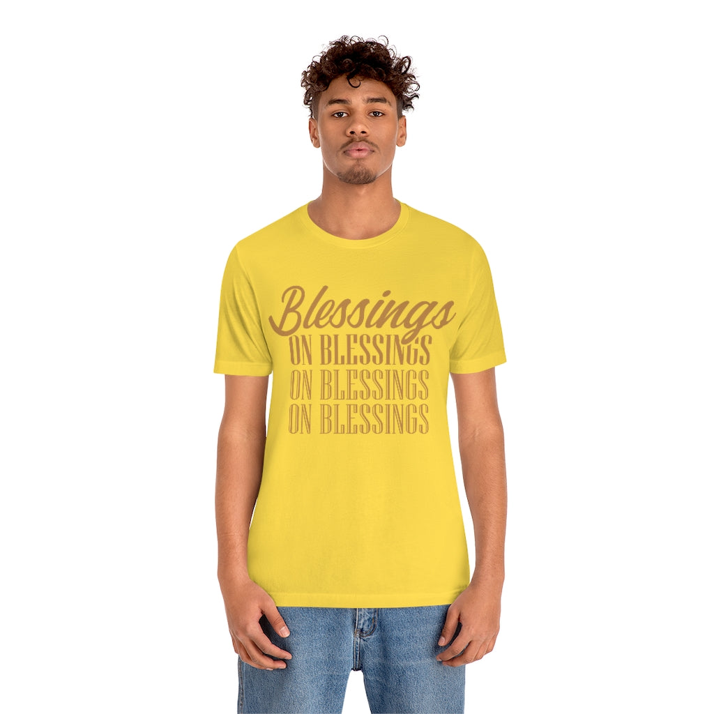 Blessings Unisex Short Sleeve Tee